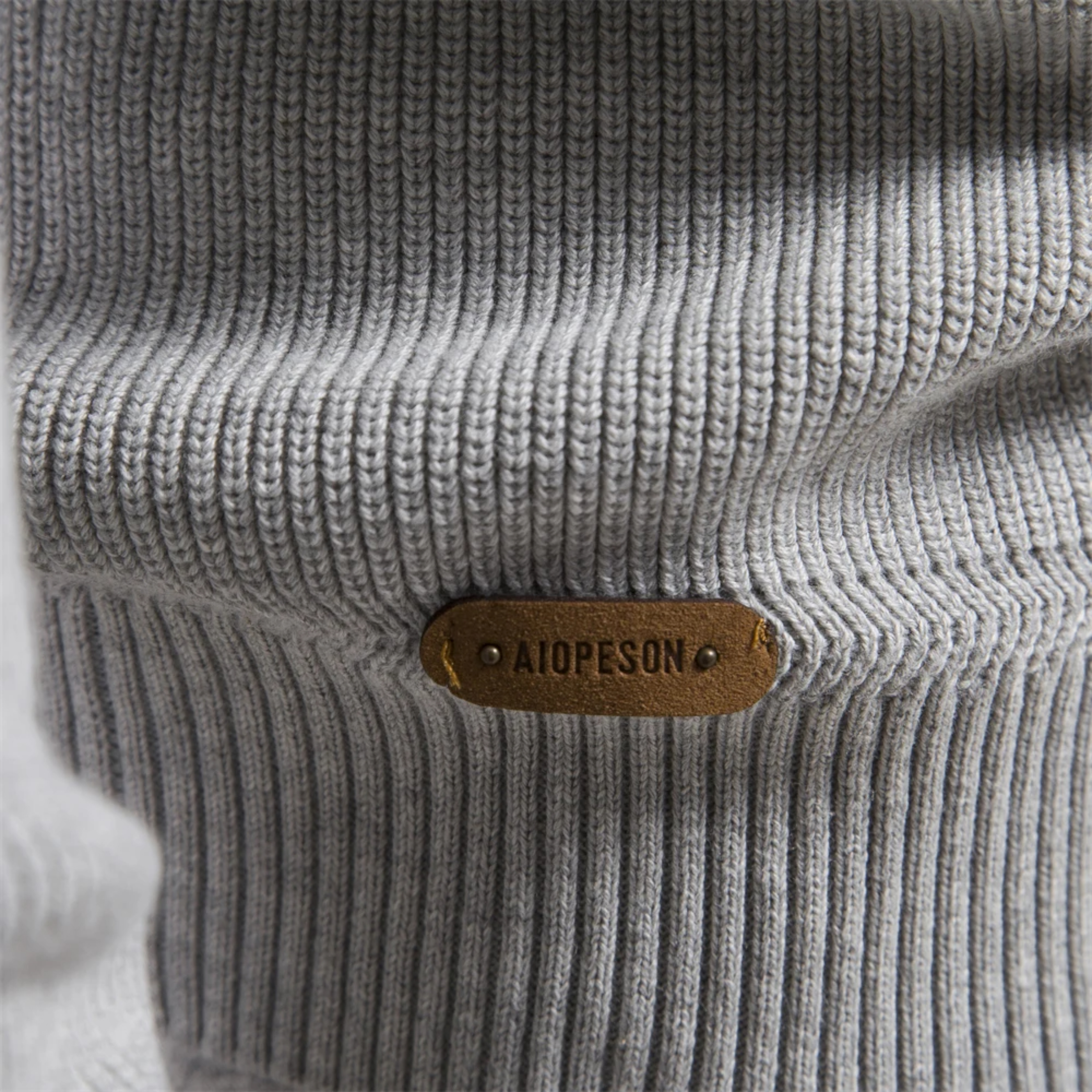 Old Ventuno | Men’s Cotton Zip Sweater – Refined Knitwear for the Season