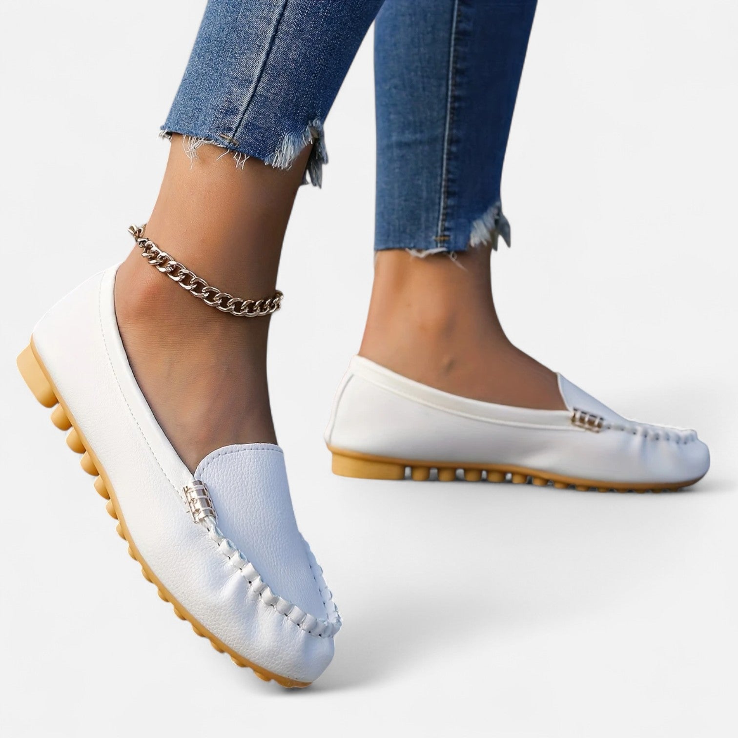 Old Ventuno | Women’s Slip-On Loafers – Ivy Leisure Style