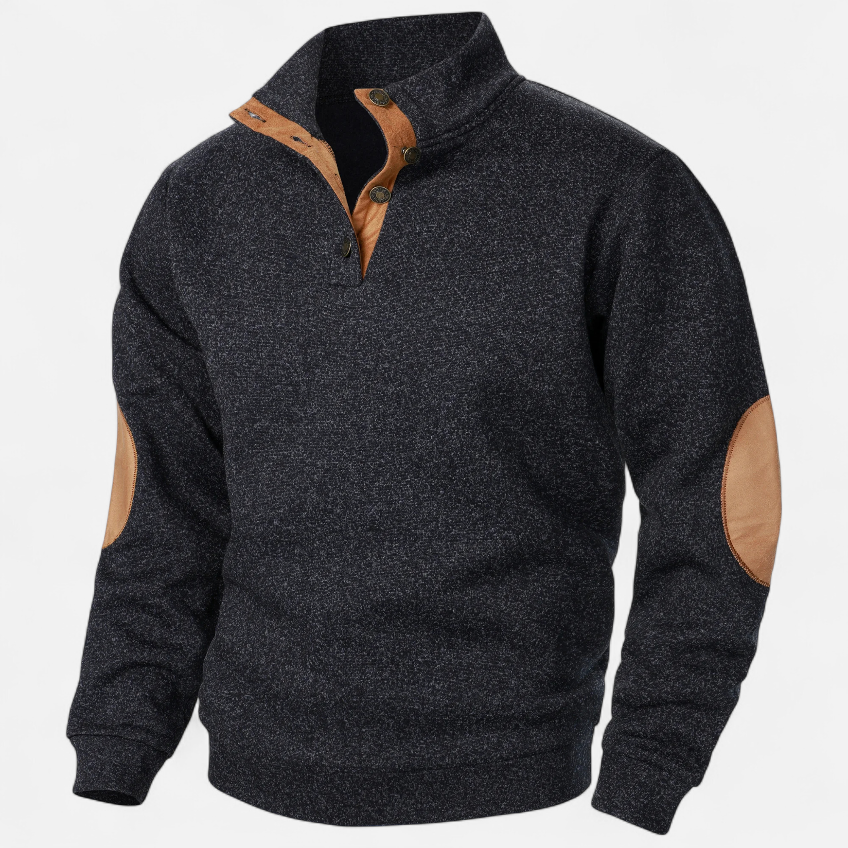 Old Ventuno | Men’s Knitted Sweater – Stand Collar Heritage Style