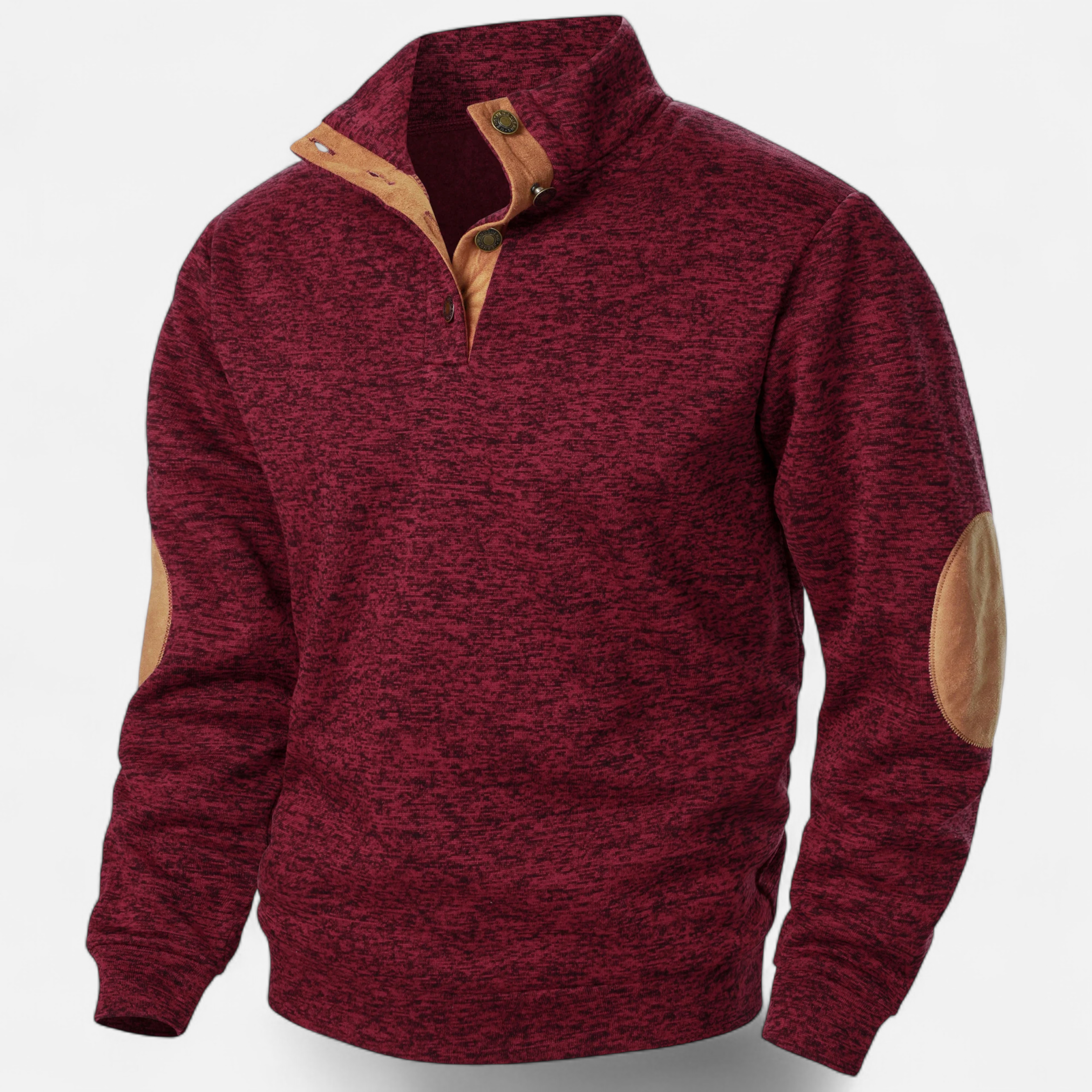 Old Ventuno | Men’s Knitted Sweater – Stand Collar Heritage Style