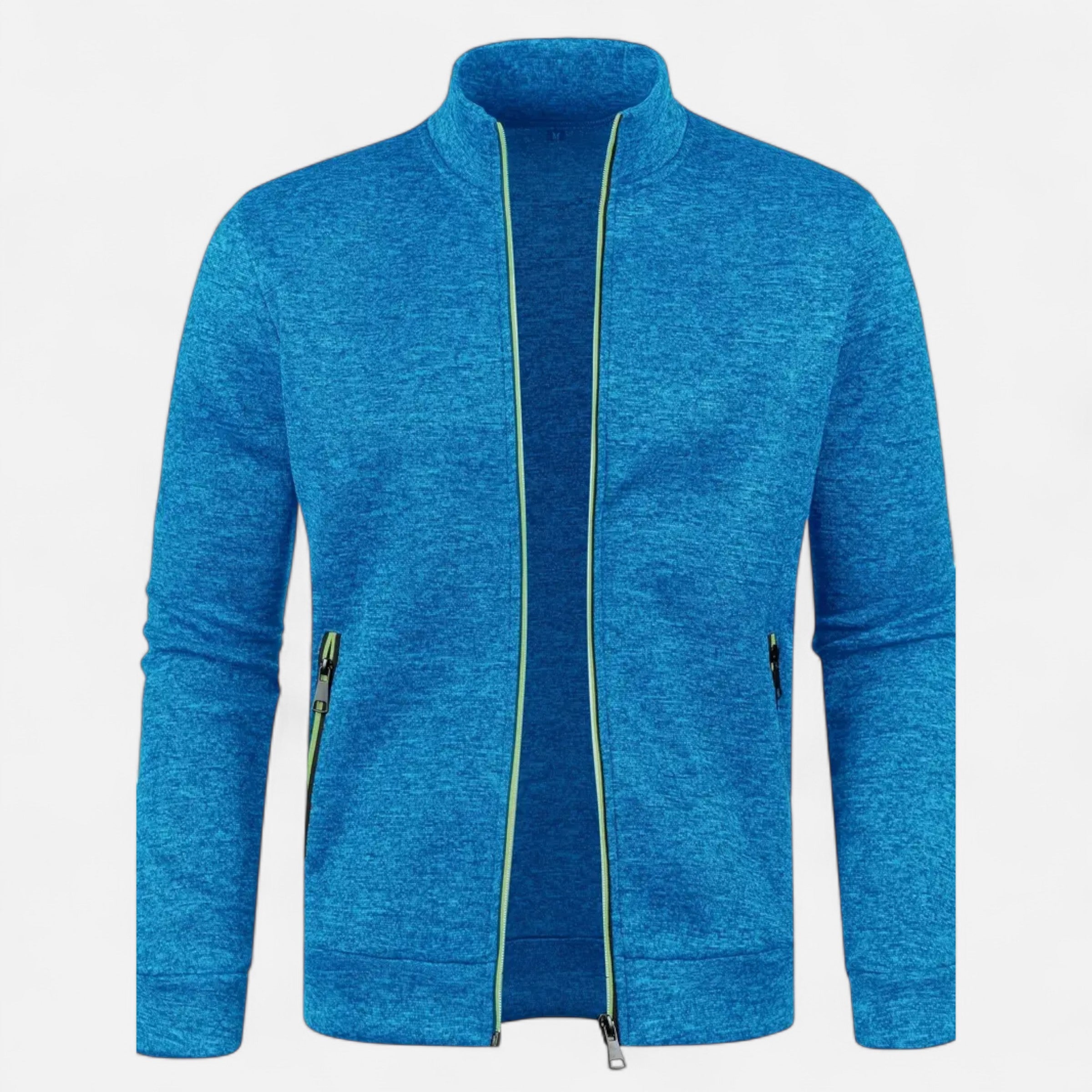 Old Ventuno | Men’s Zip Cardigan – Classic Autumn Winter Knit