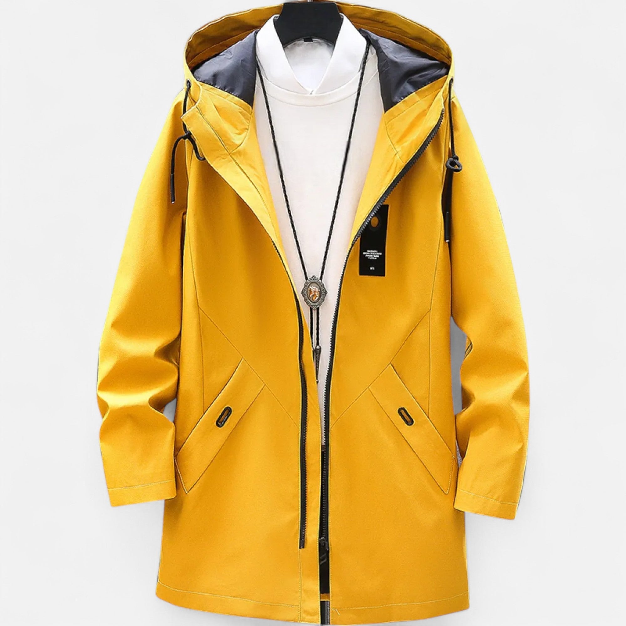 Old Ventuno | Men’s Outerwear Jacket – Youthful Cotton Blend Style