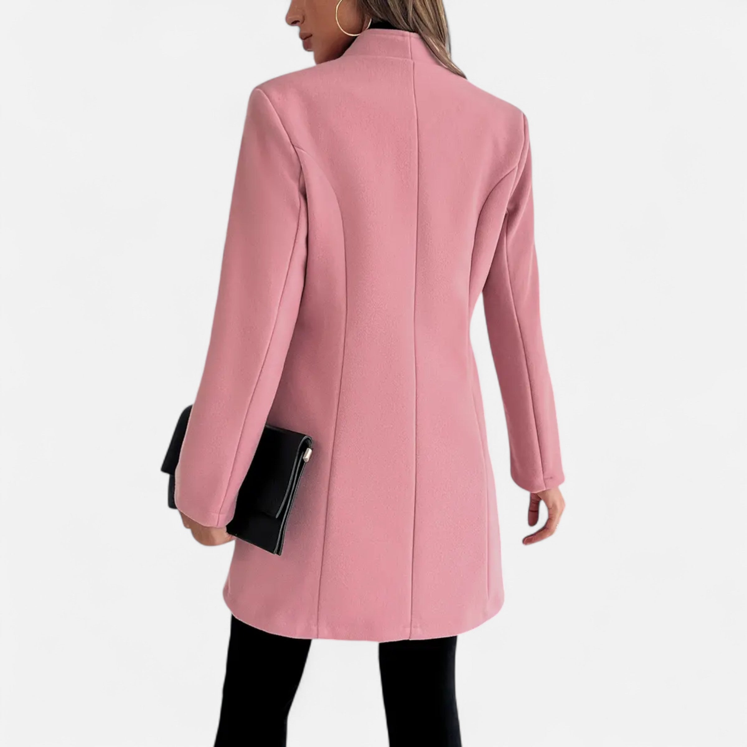 Old Ventuno | Women’s Long Coat – Refined Raglan Sleeve Design