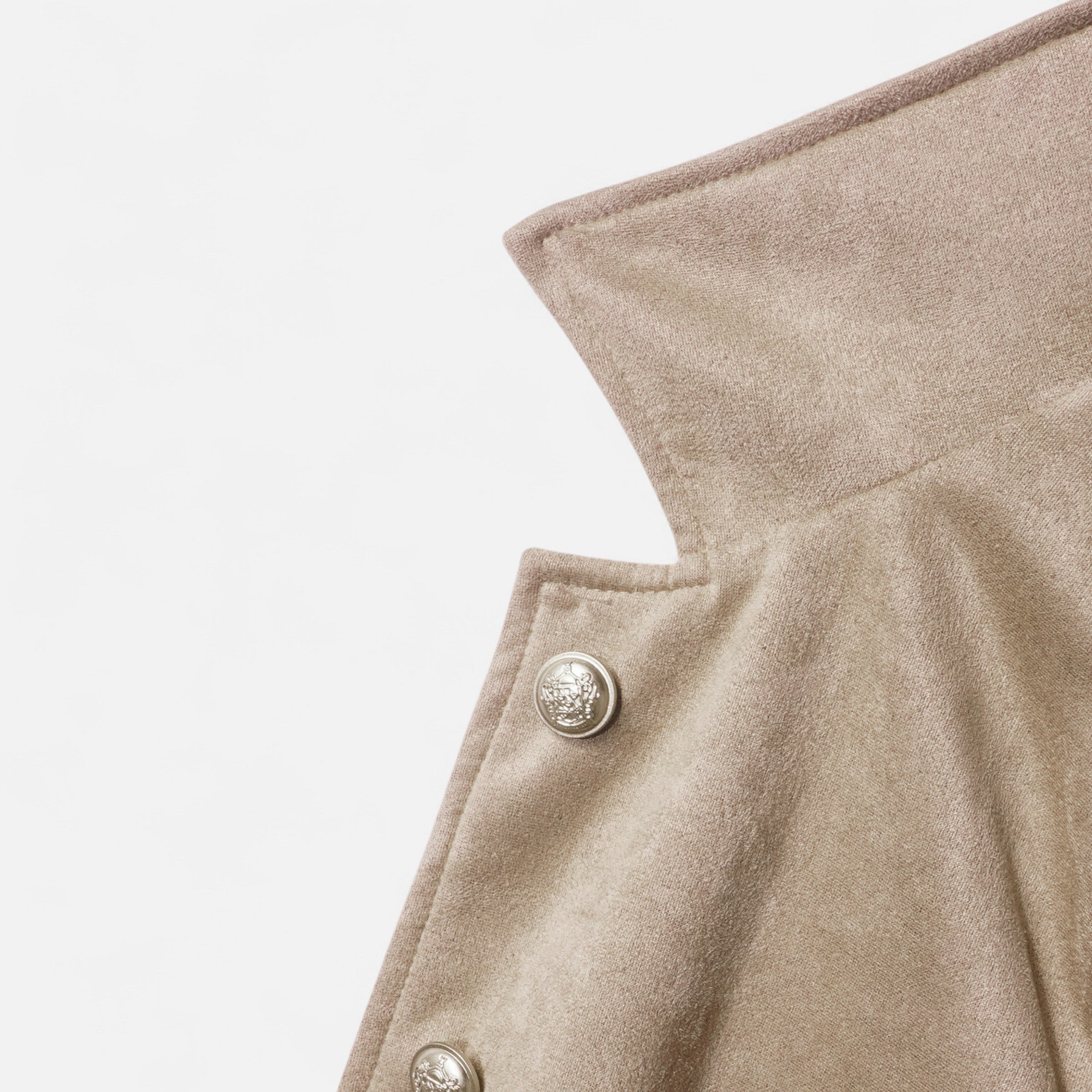 Old Ventuno | Women’s Suede Jacket – Elegant Office Classic