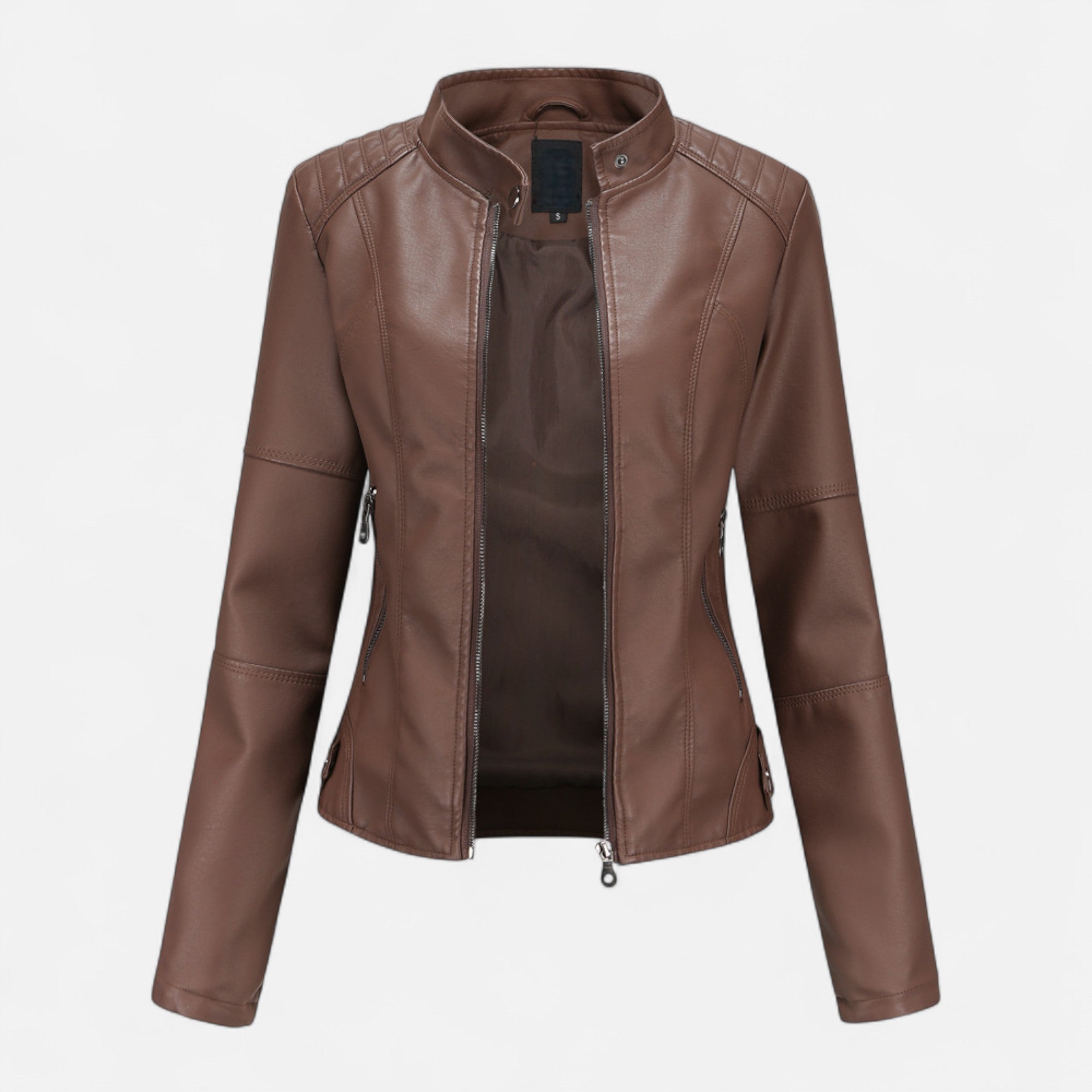 Old Ventuno | Women’s Leather Jacket– Heritage Chic