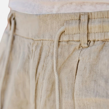 Old Ventuno | Men’s Linen Trousers – Heritage Lightweight Fit
