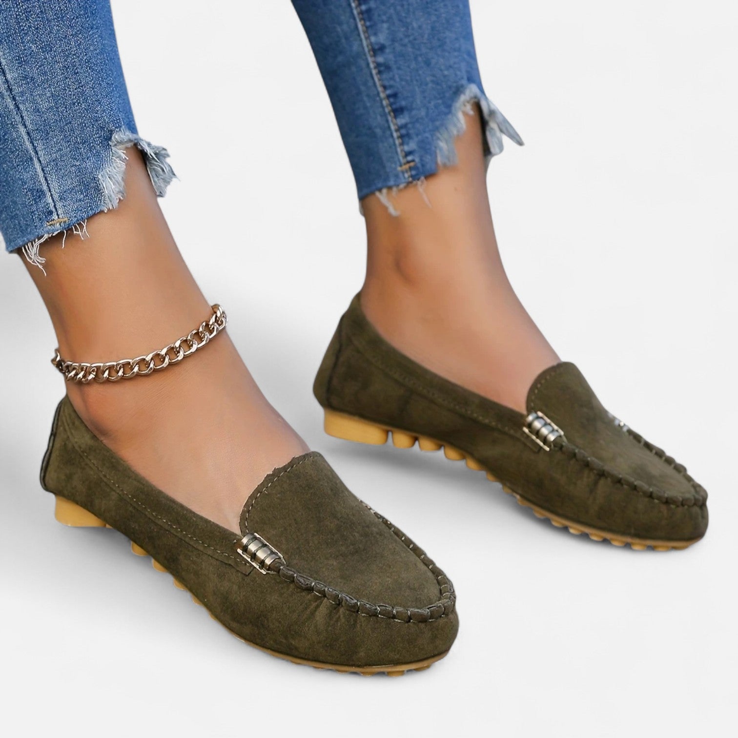 Old Ventuno | Women’s Slip-On Loafers – Ivy Leisure Style