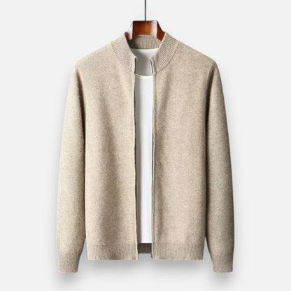 Old Ventuno | Men’s Zipped Sweater – Heritage Merino Knit