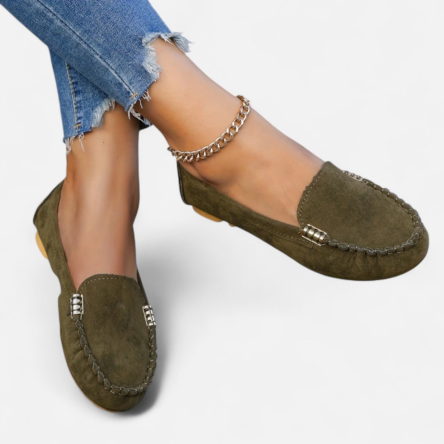 Old Ventuno | Women’s Slip-On Loafers – Ivy Leisure Style