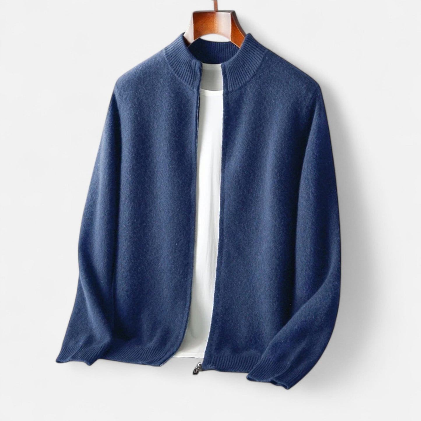 Old Ventuno | Men’s Zipped Sweater – Heritage Merino Knit