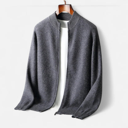 Old Ventuno | Men’s Zipped Sweater – Heritage Merino Knit