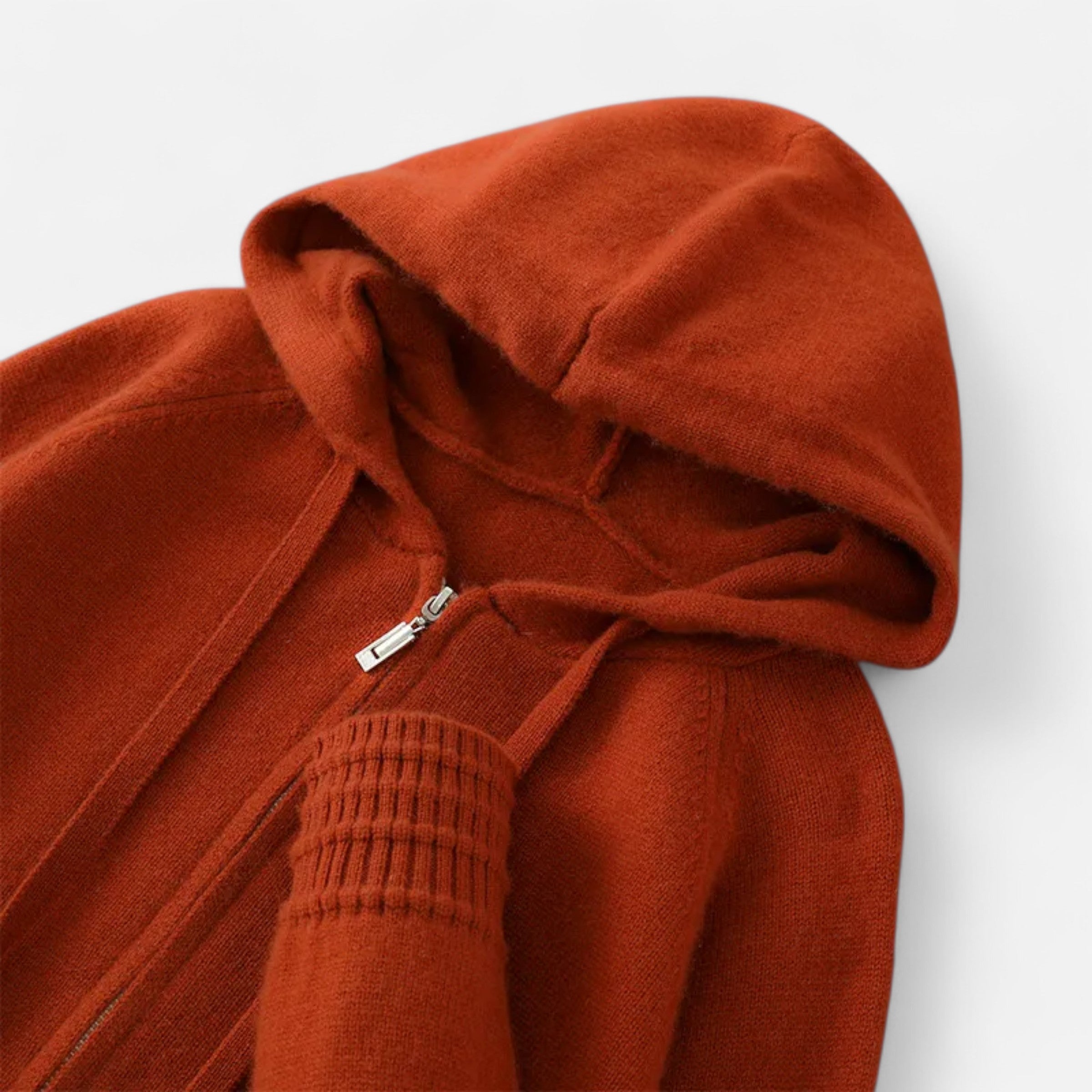 Old Ventuno | Men’s Hooded Cardigan – Refined Winter Knitwear