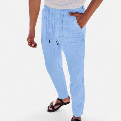 Old Ventuno | Men’s Linen Trousers – Heritage Lightweight Fit