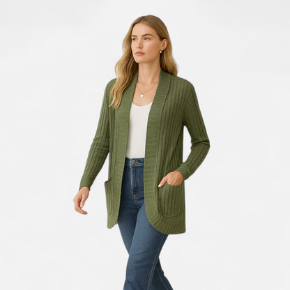 Old Ventuno | Women’s Knit Cardigan – Elegant Casual Essential
