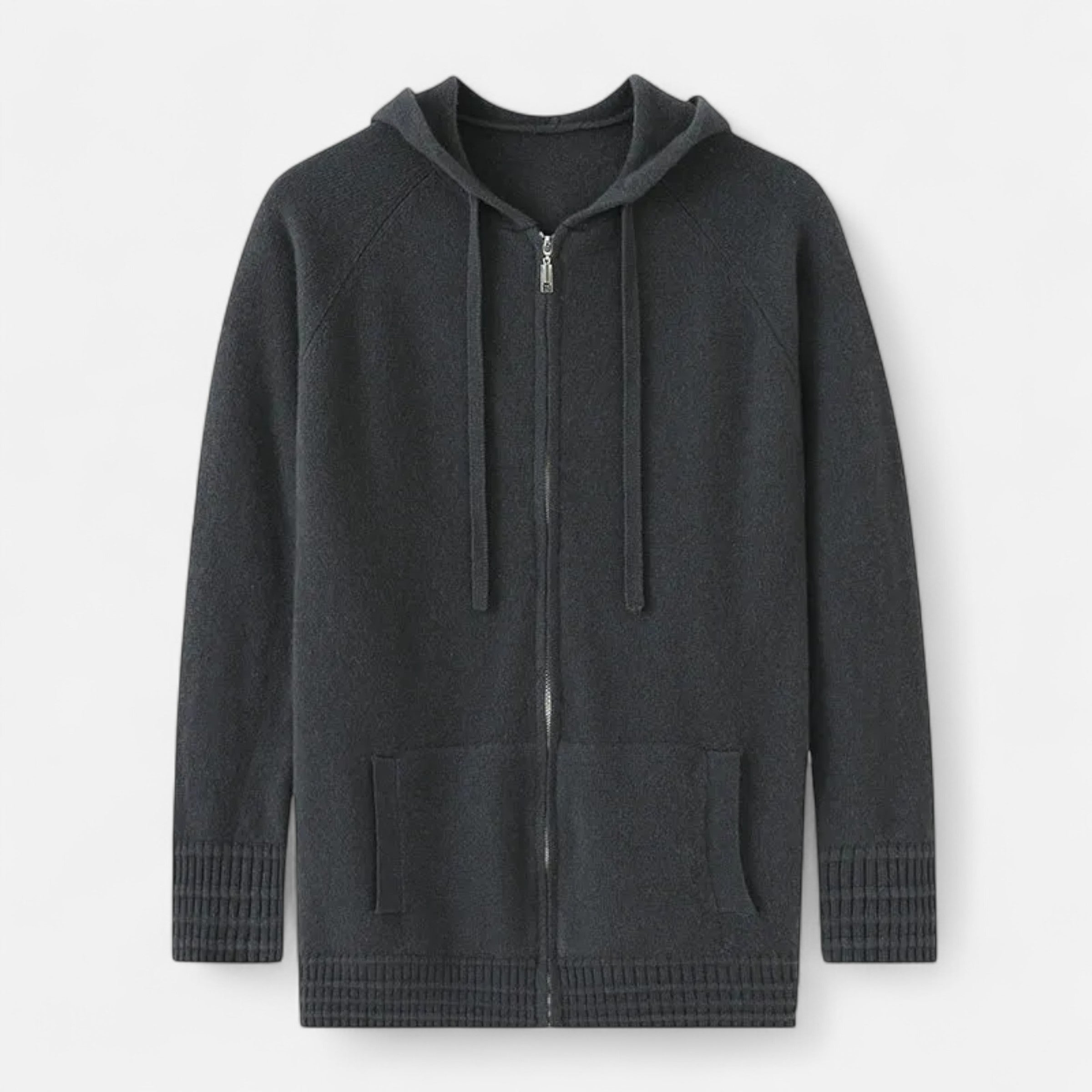 Old Ventuno | Men’s Hooded Cardigan – Refined Winter Knitwear
