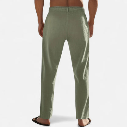Old Ventuno | Men’s Linen Trousers – Heritage Lightweight Fit