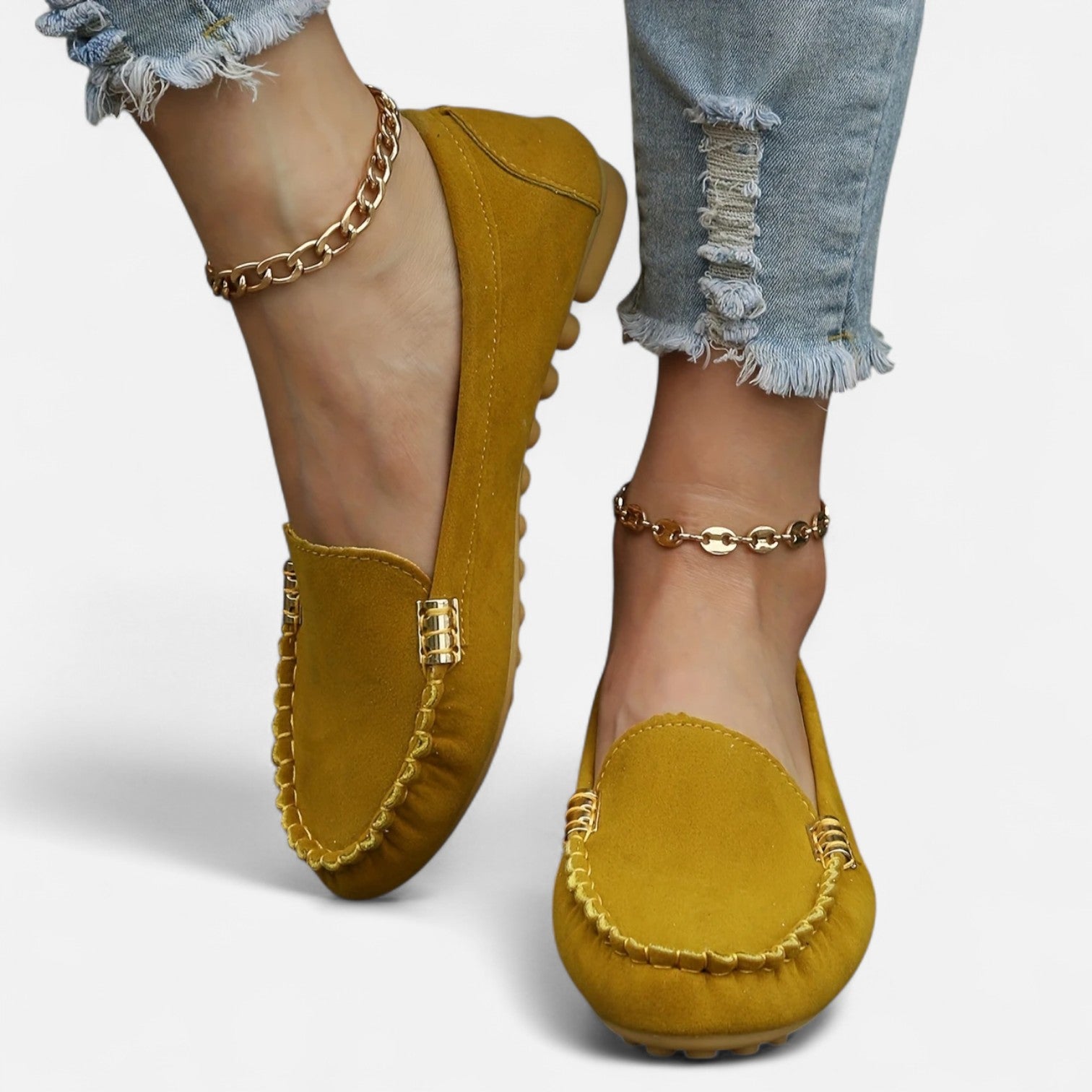 Old Ventuno | Women’s Slip-On Loafers – Ivy Leisure Style