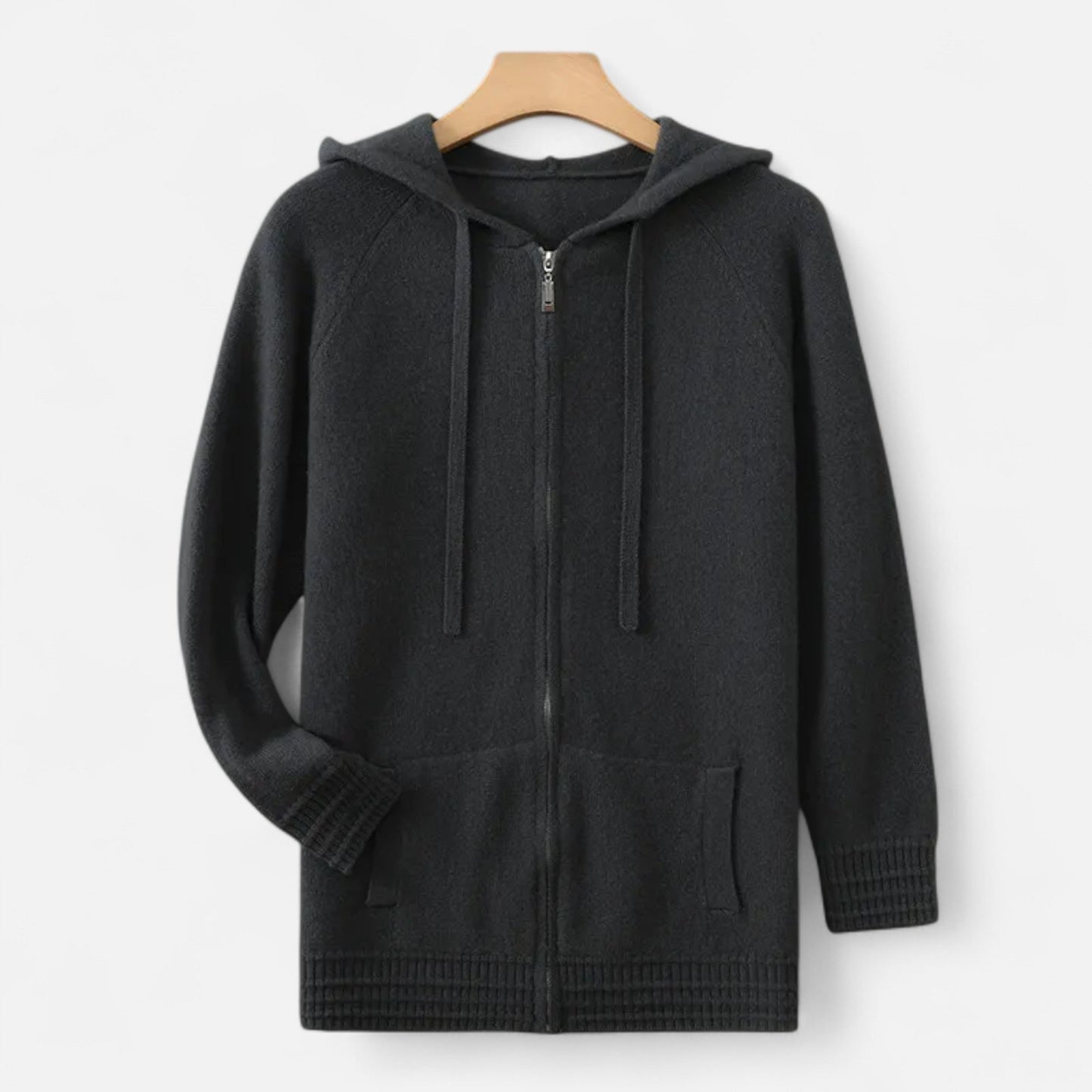 Old Ventuno | Men’s Hooded Cardigan – Refined Winter Knitwear