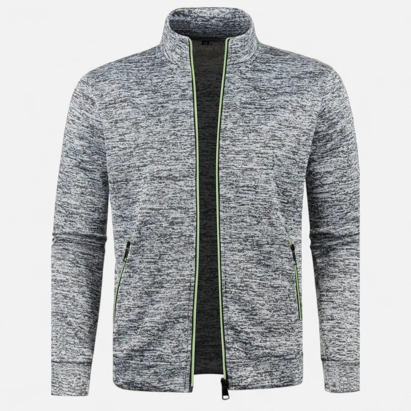 Old Ventuno | Men’s Zip Cardigan – Classic Autumn Winter Knit