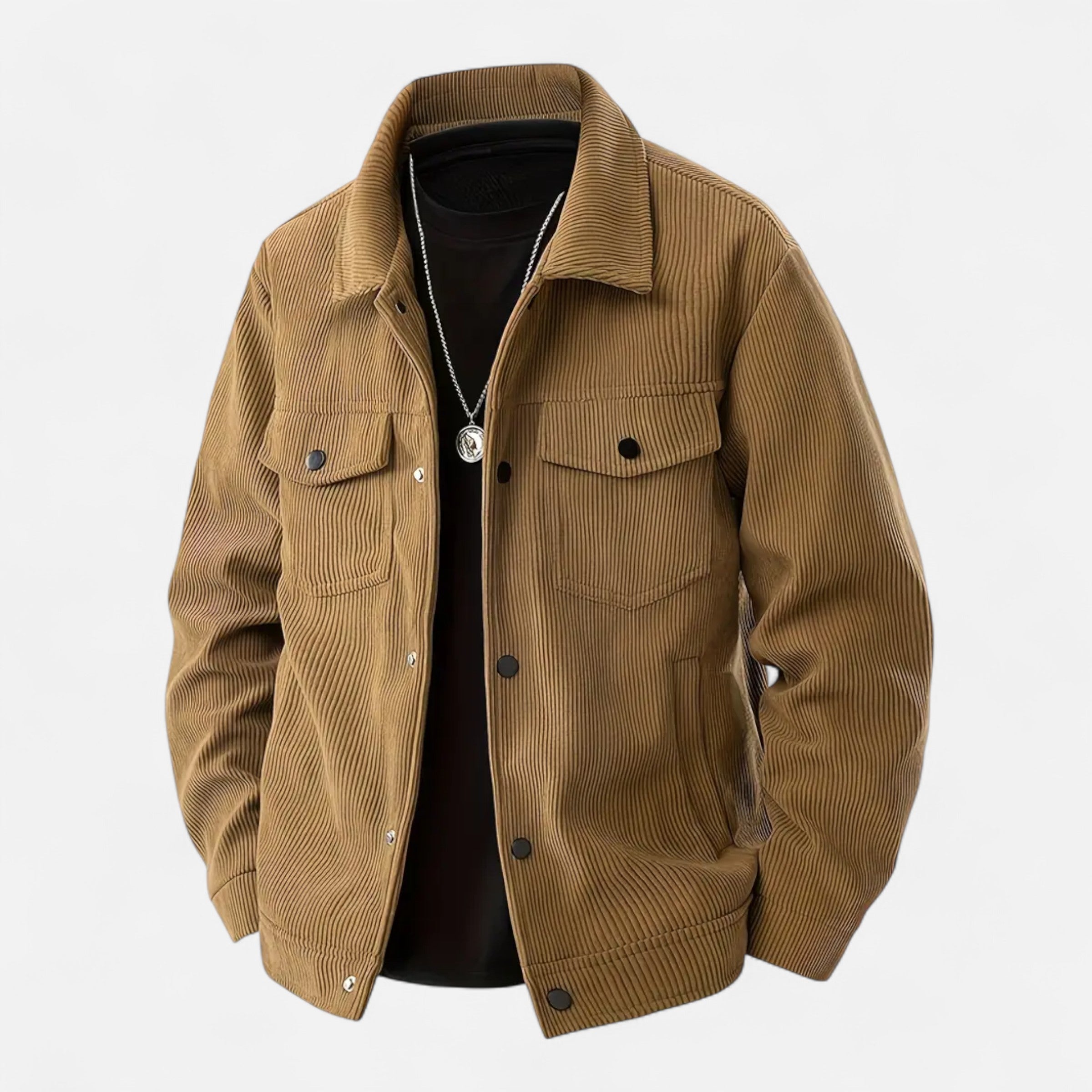 Old Ventuno | Men’s Corduroy Jacket – Plus Size Heritage Style
