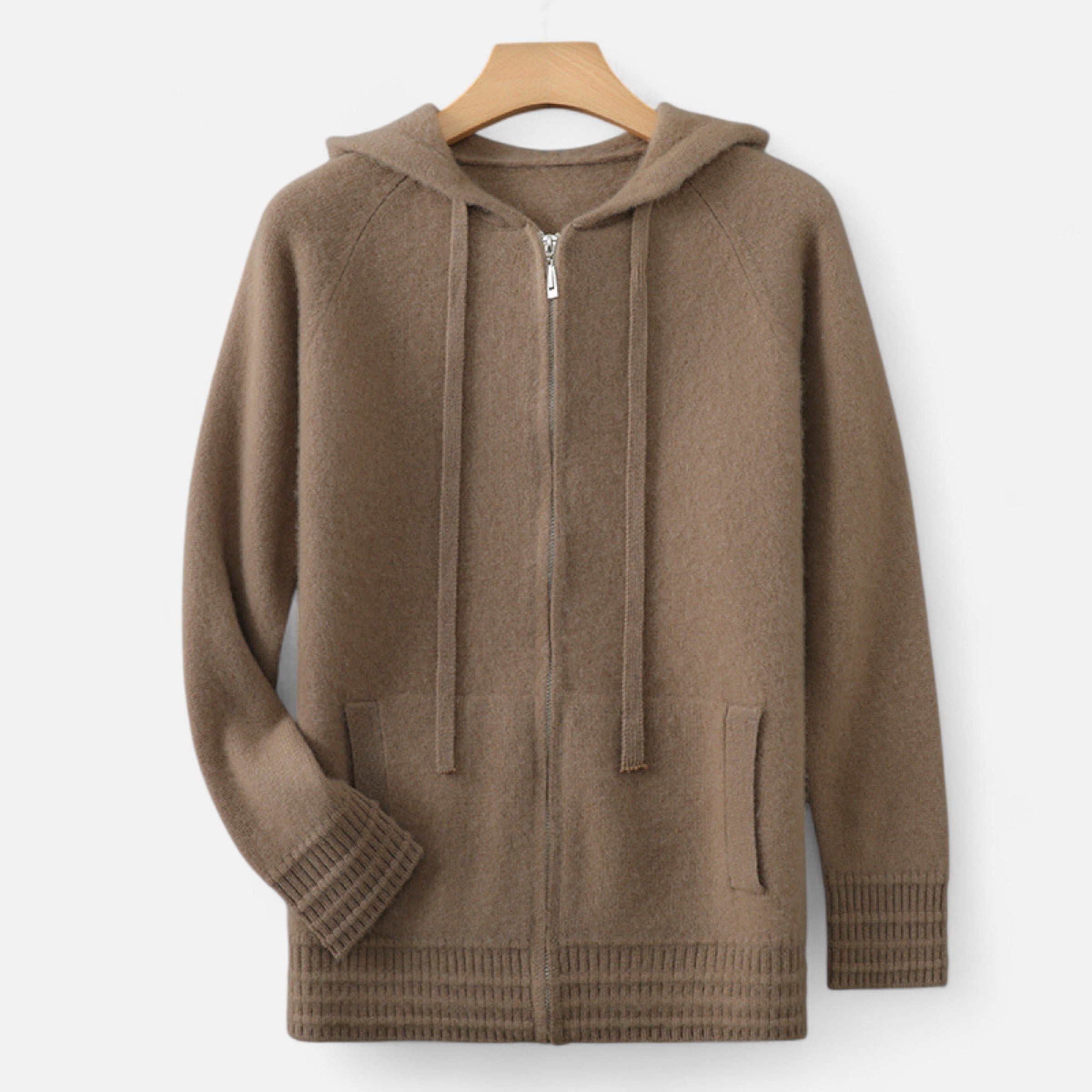 Old Ventuno | Men’s Hooded Cardigan – Refined Winter Knitwear