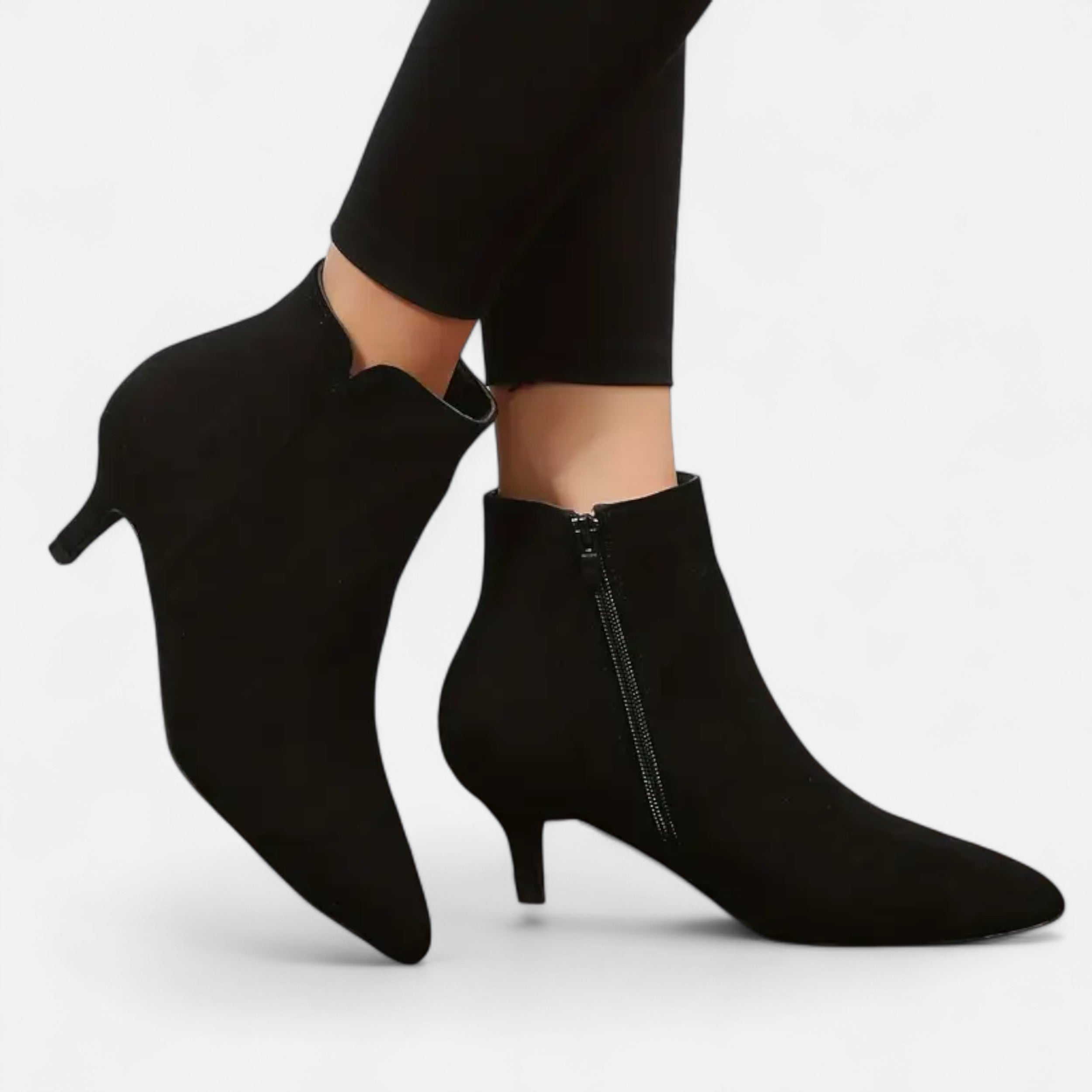 Old Ventuno | Women’s High Heel Boots – Refined Side-Zip Style