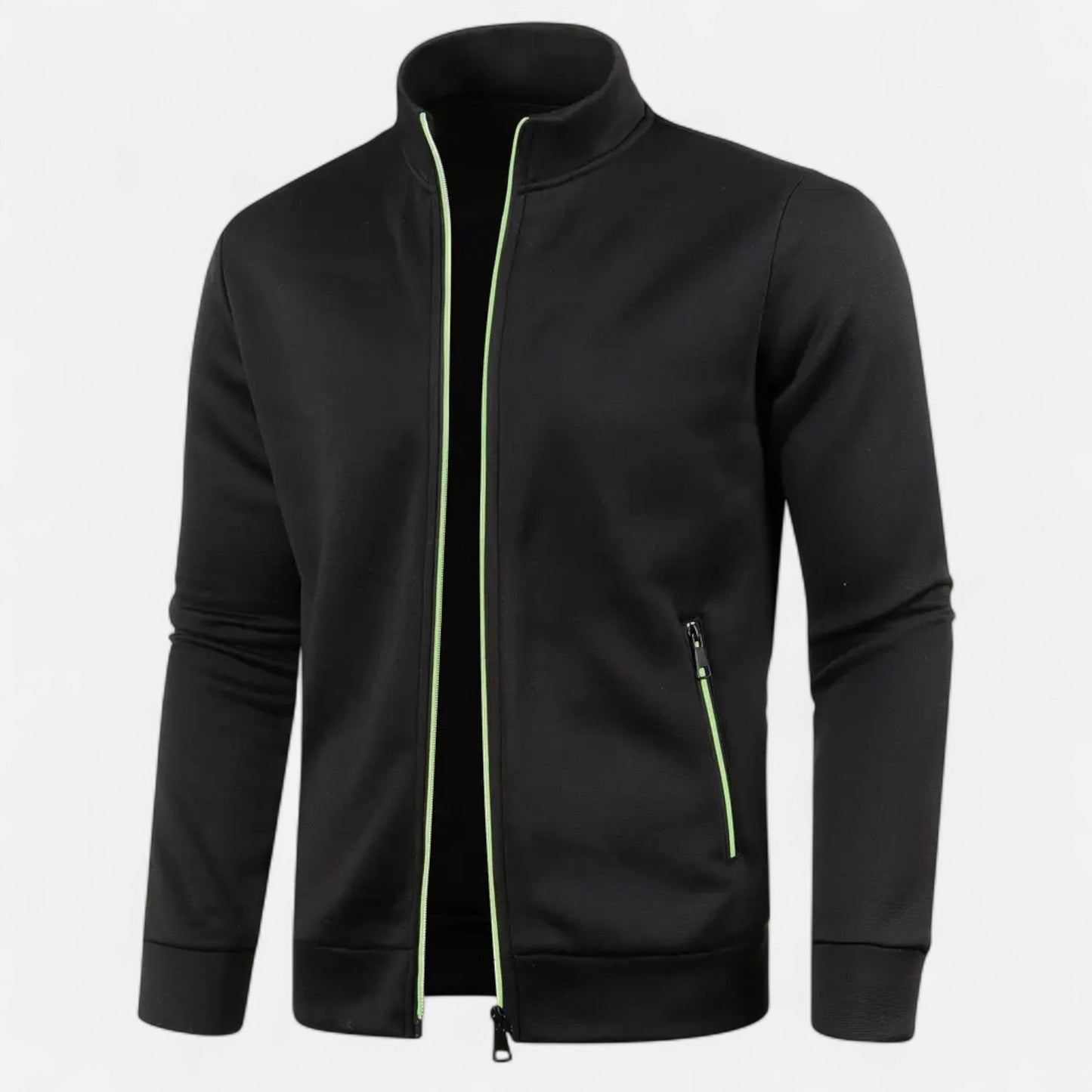 Old Ventuno | Men’s Zip Cardigan – Classic Autumn Winter Knit