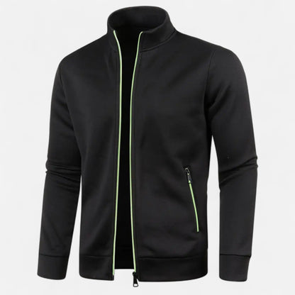 Old Ventuno | Men’s Zip Cardigan – Classic Autumn Winter Knit