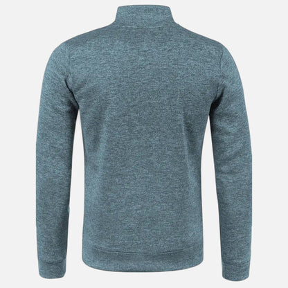Old Ventuno | Men’s Zip Cardigan – Classic Autumn Winter Knit