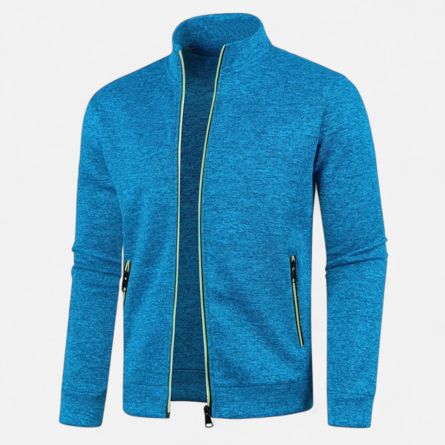 Old Ventuno | Men’s Zip Cardigan – Classic Autumn Winter Knit