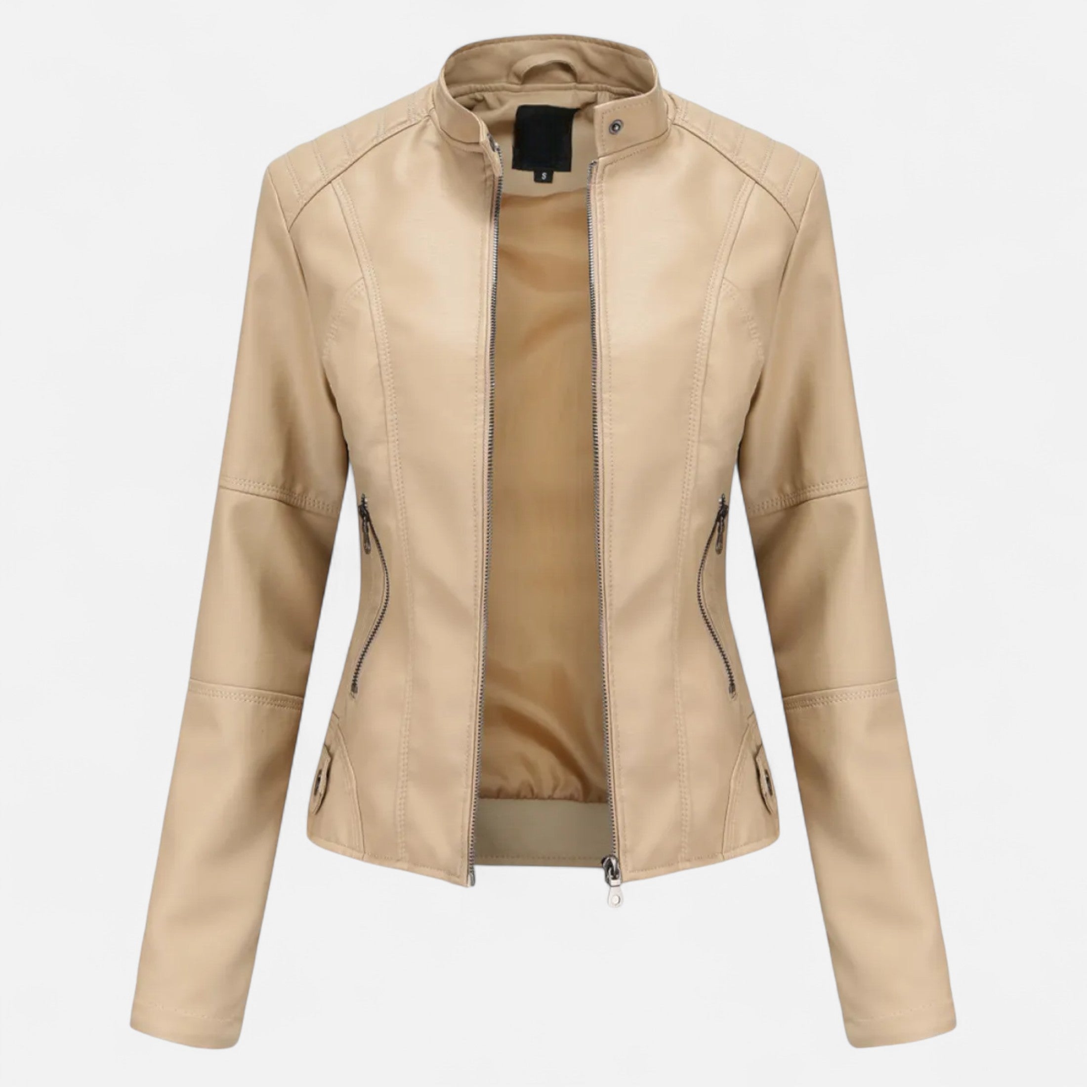 Old Ventuno | Women’s Leather Jacket– Heritage Chic