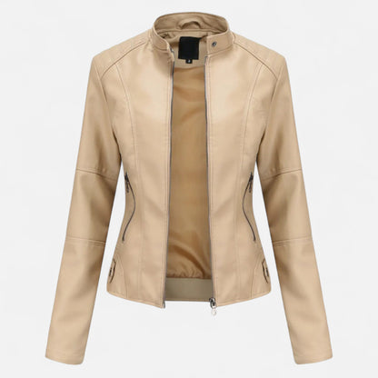 Old Ventuno | Women’s Leather Jacket– Heritage Chic