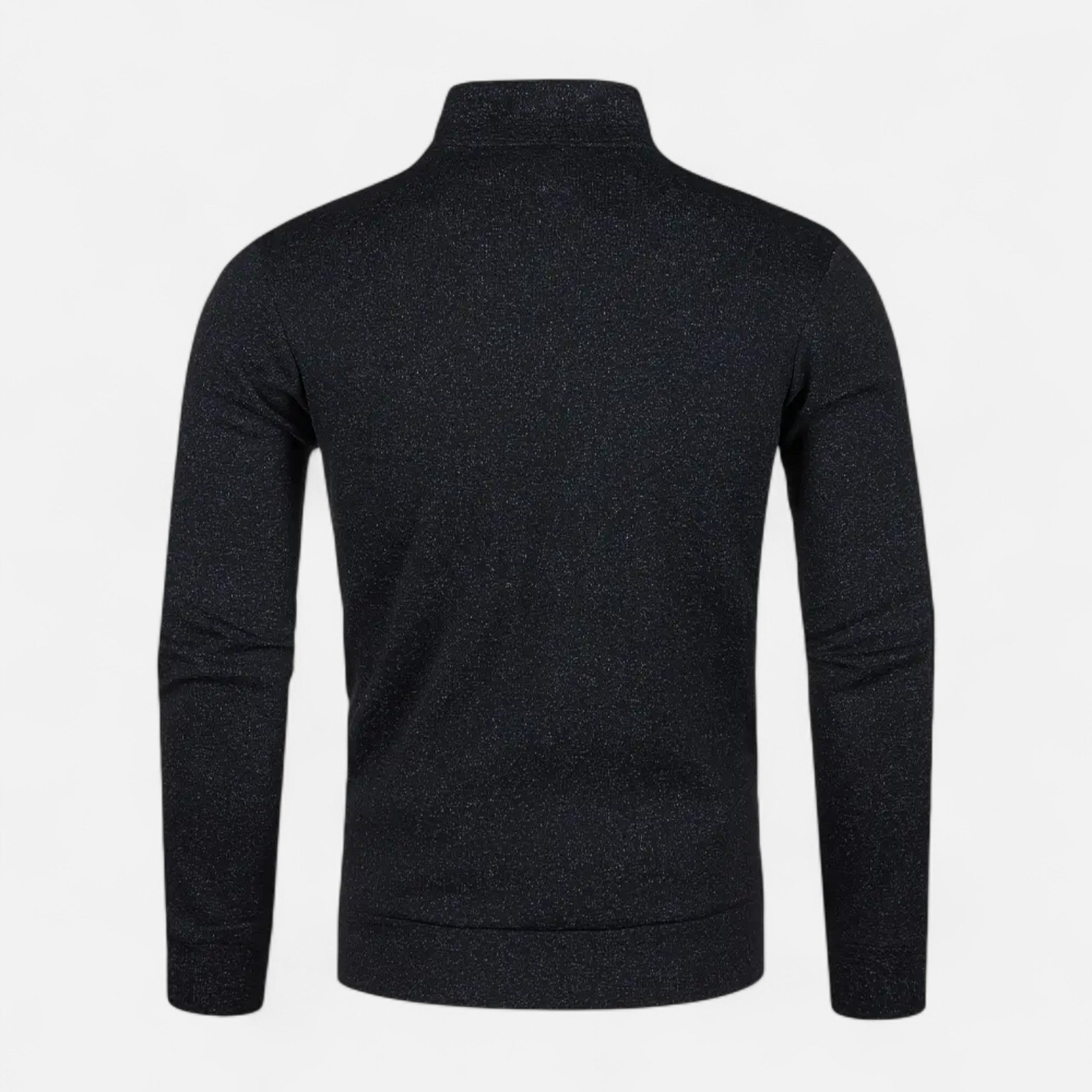 Old Ventuno | Men’s Zip Jacket – Refined Knit Autumn Elegance