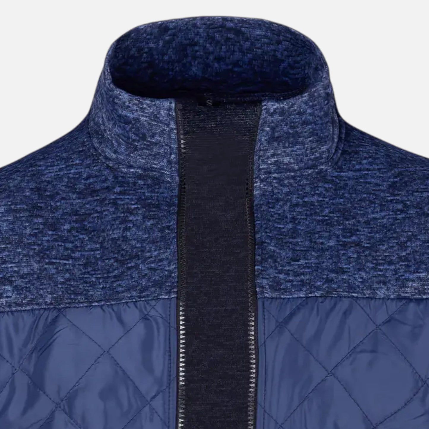 Old Ventuno | Men’s Zip Jacket – Refined Knit Autumn Elegance