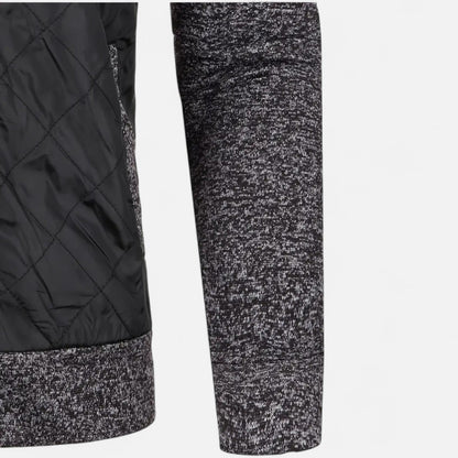 Old Ventuno | Men’s Zip Jacket – Refined Knit Autumn Elegance