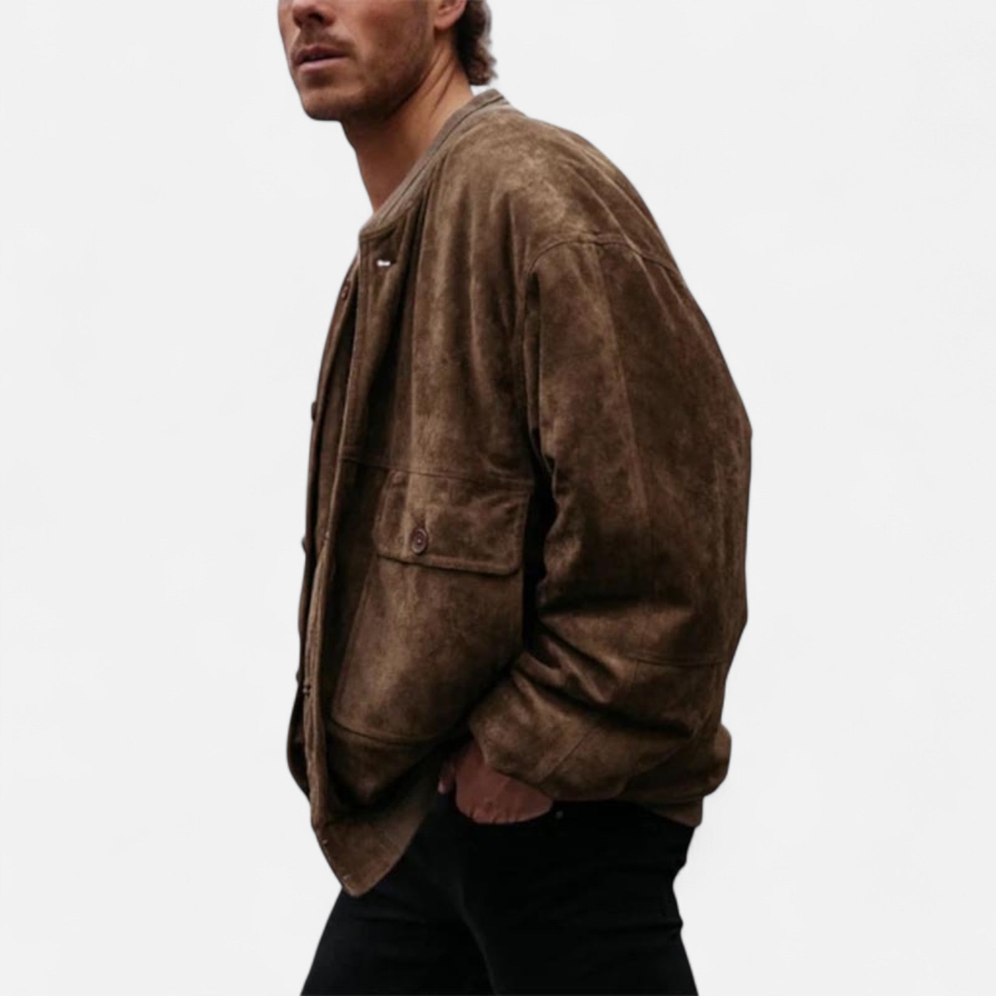 Old Ventuno | Men’s Corduroy Coat – Classic Casual Elegance