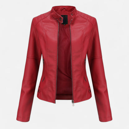 Old Ventuno | Women’s Leather Jacket– Heritage Chic