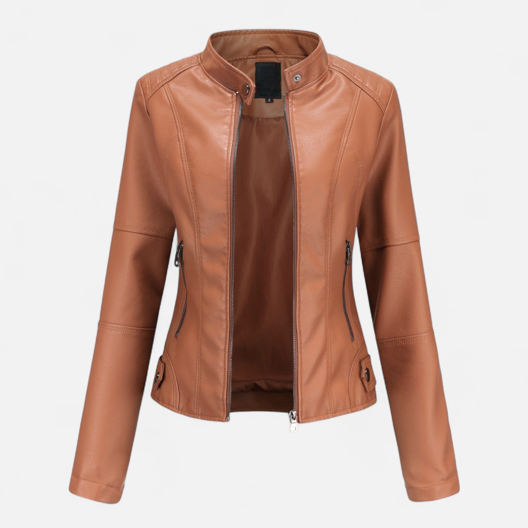 Old Ventuno | Women’s Leather Jacket– Heritage Chic