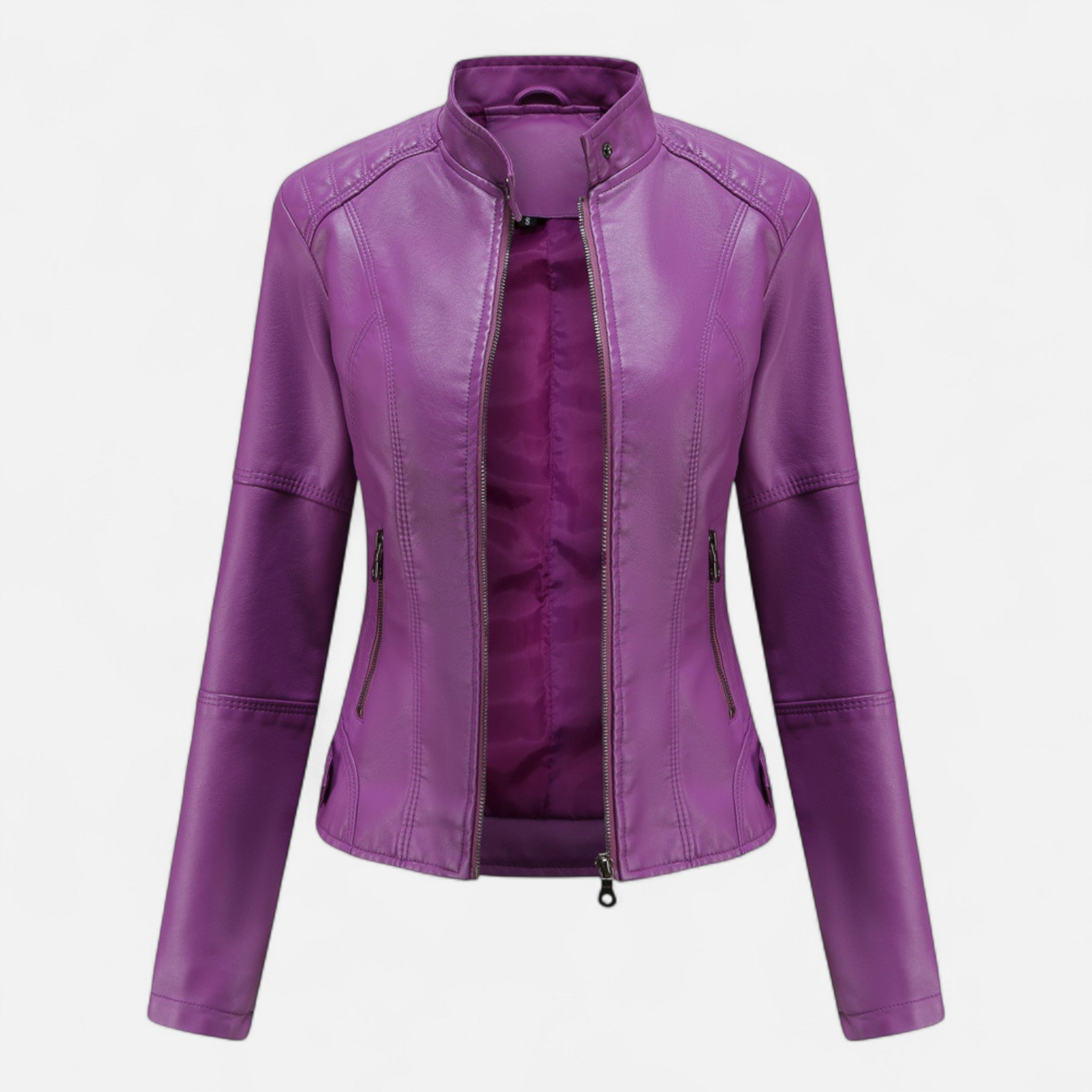 Old Ventuno | Women’s Leather Jacket– Heritage Chic