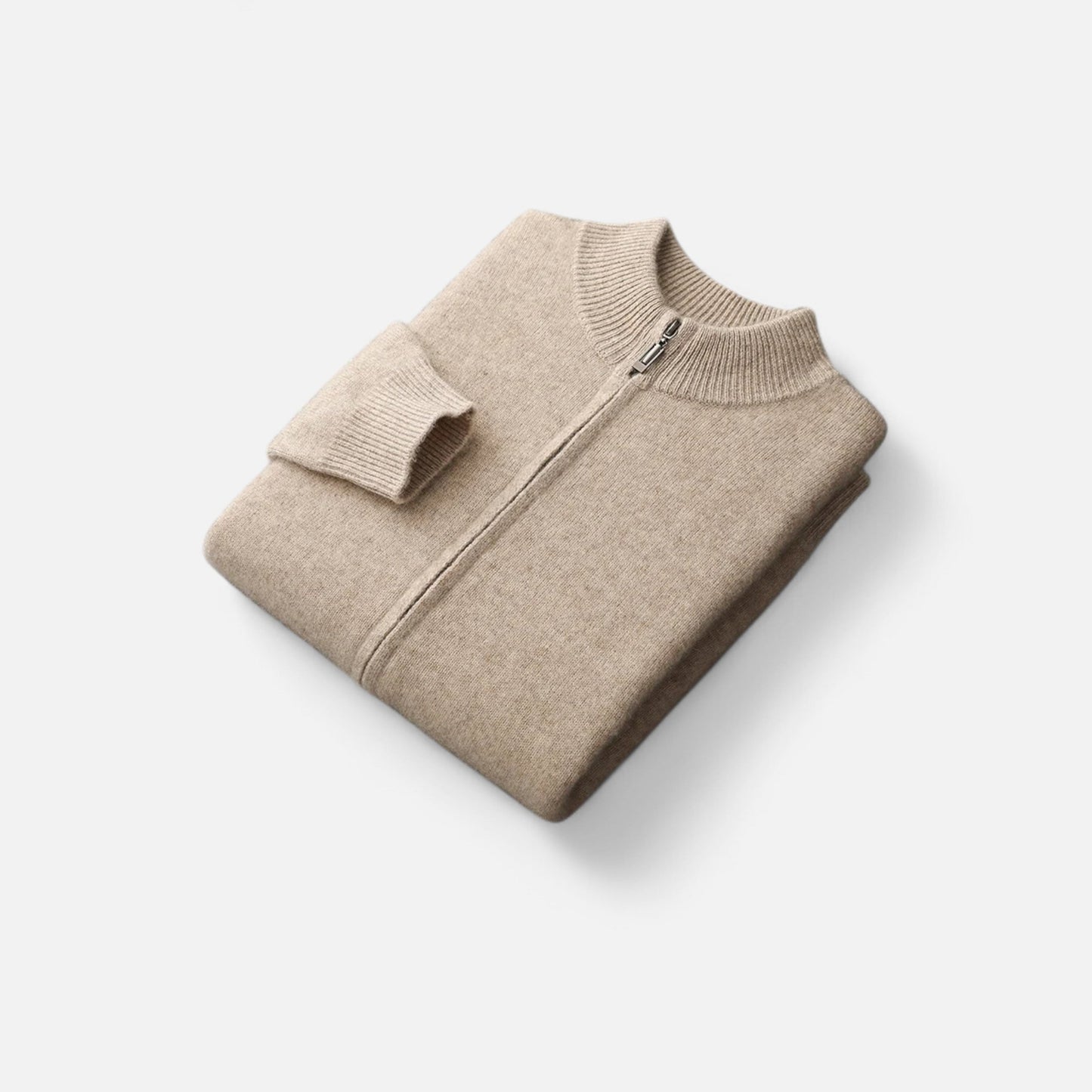 Old Ventuno | Men’s Zipped Sweater – Heritage Merino Knit