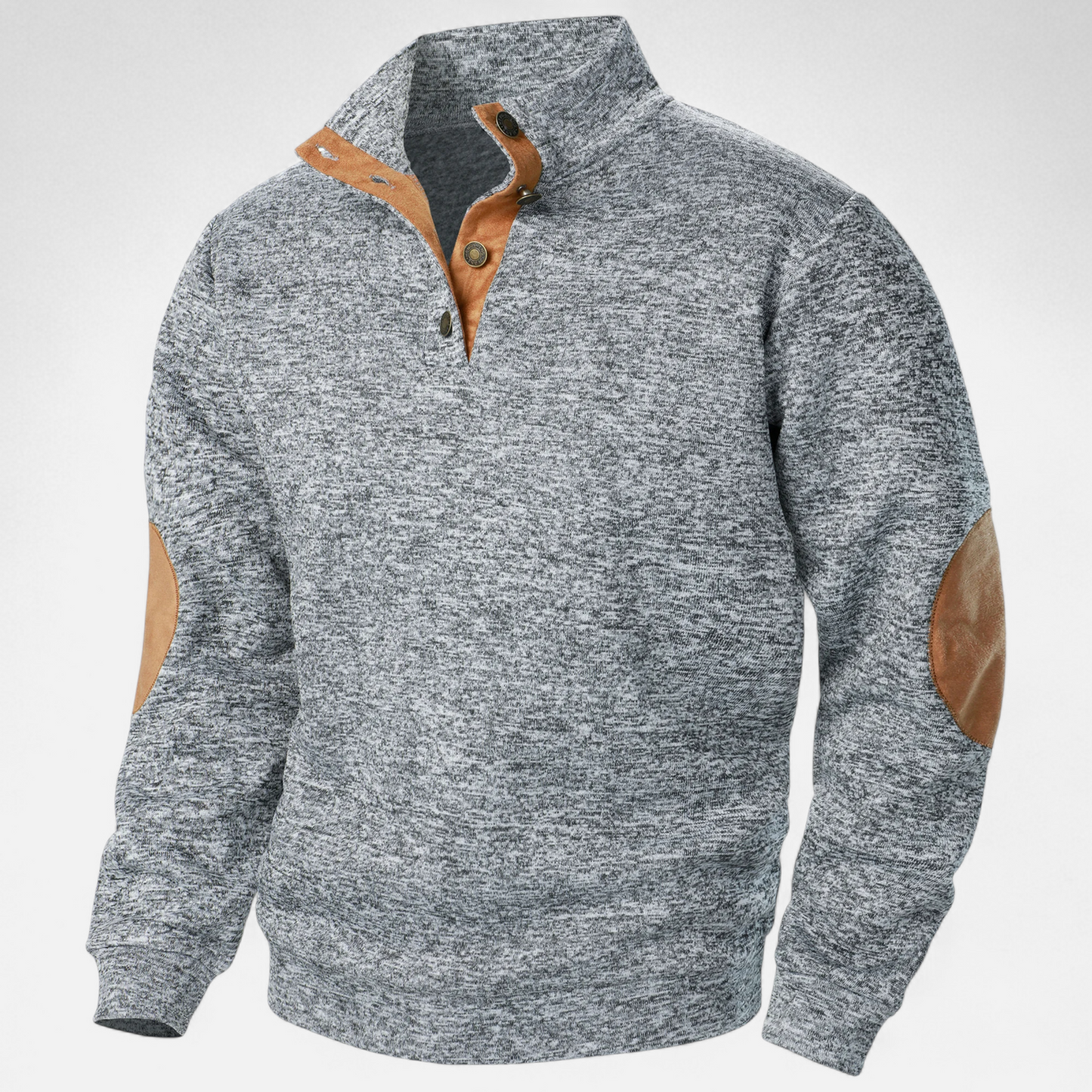 Old Ventuno | Men’s Knitted Sweater – Stand Collar Heritage Style