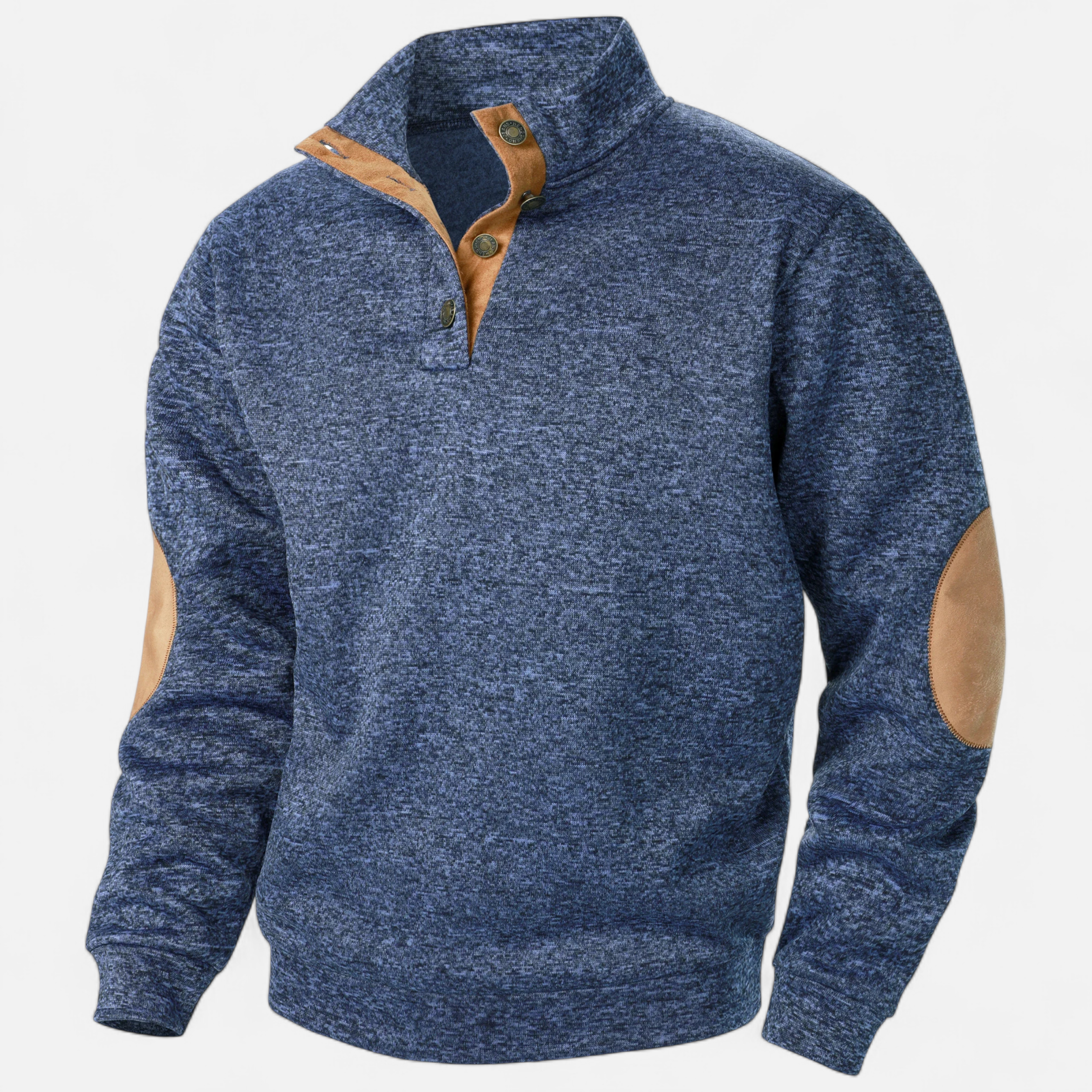 Old Ventuno | Men’s Knitted Sweater – Stand Collar Heritage Style