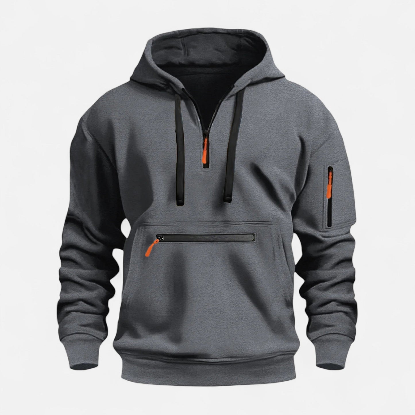 Old Ventuno | Men’s Hooded Sweater – Heritage Zip Pullover