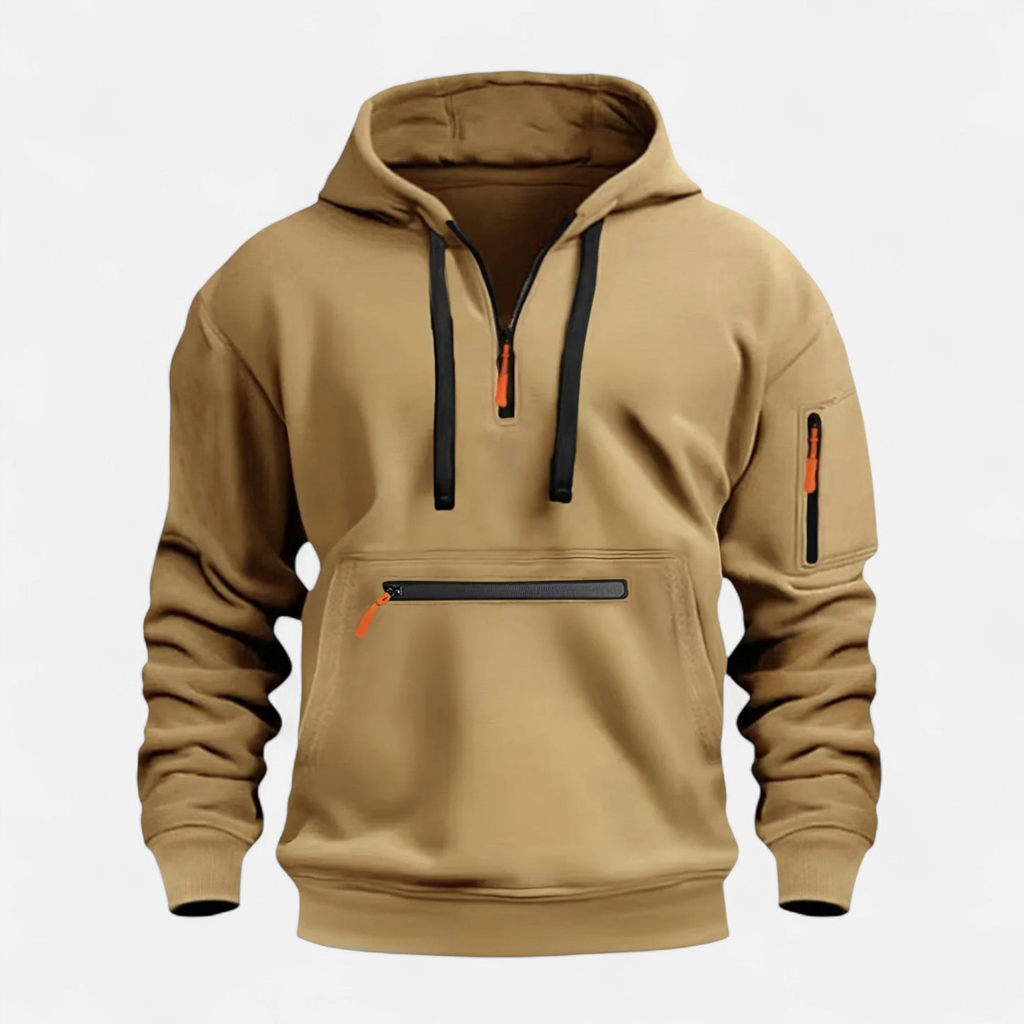 Old Ventuno | Men’s Hooded Sweater – Heritage Zip Pullover