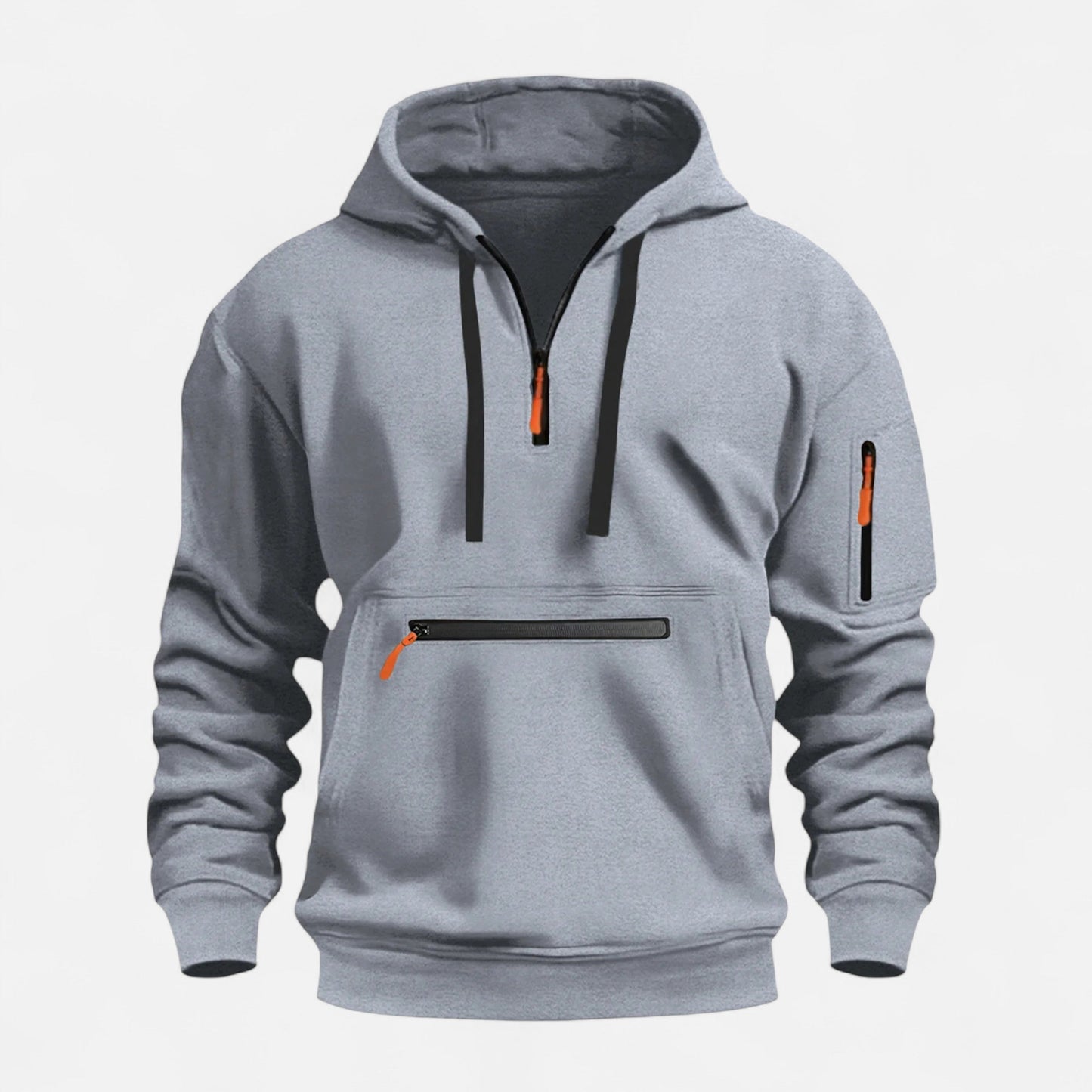 Old Ventuno | Men’s Hooded Sweater – Heritage Zip Pullover