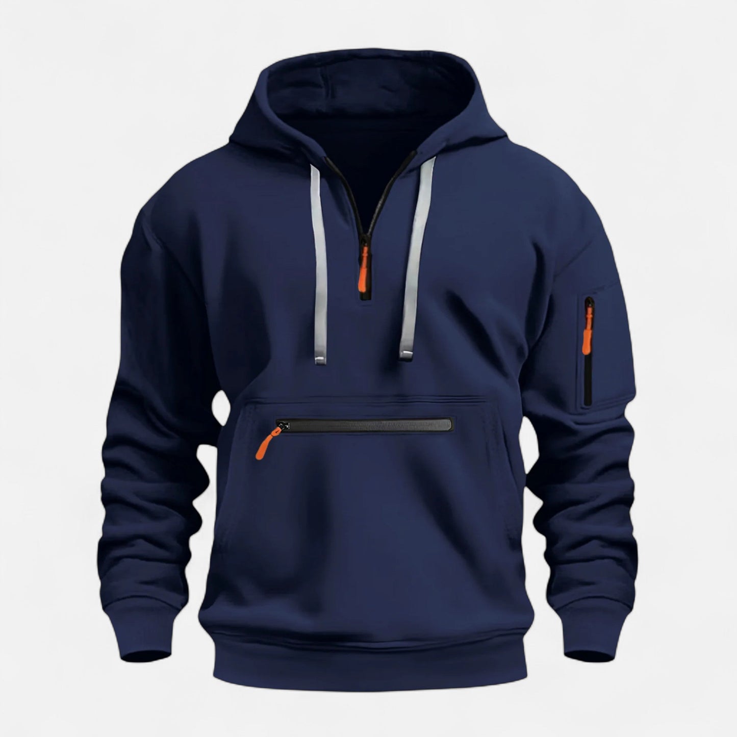 Old Ventuno | Men’s Hooded Sweater – Heritage Zip Pullover